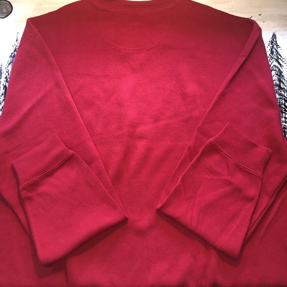 Faconnable Red XL Crew Neck Sweater - Picture 4 of 8